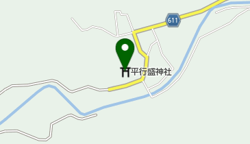 平行盛神社の地図画像