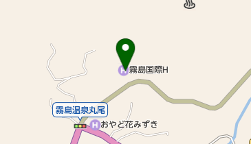丸尾温泉の地図画像