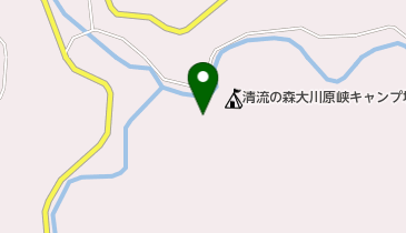 大川原峡の地図画像