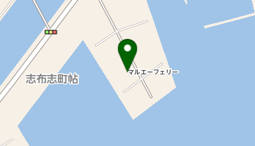 志布志港の地図画像