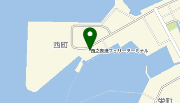 西之表港の地図画像