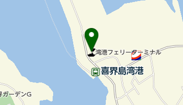 湾港フェリーターミナルの地図画像