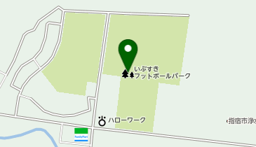 いぶすきフットボールパークの地図画像