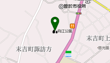 向江公園の地図画像