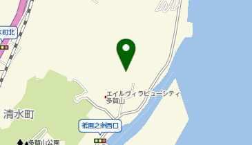 マナーハウス島津重富荘の地図画像