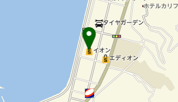 イオンプラザ大島店の地図画像