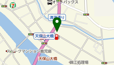 ボルボ・カー鹿児島の地図画像