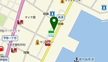 PEUGEOT鹿児島の地図画像