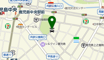 駅レンタカー鹿児島中央営業所の地図画像