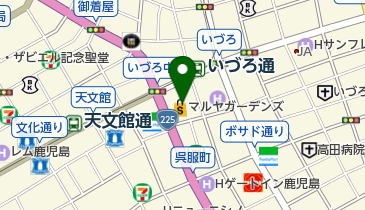 鹿児島ロフトの地図画像