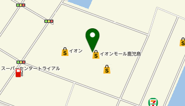 3COINS+plusイオンモール鹿児島店の地図画像