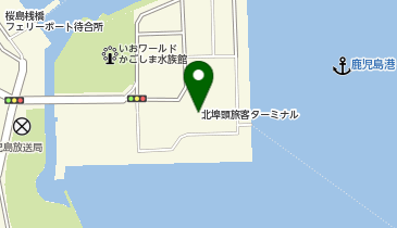 みなとオアシス鹿児島の地図画像