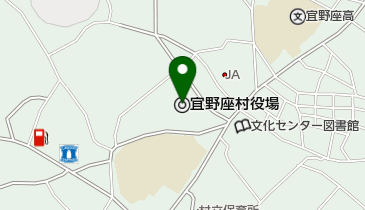 宜野座村役場の地図画像