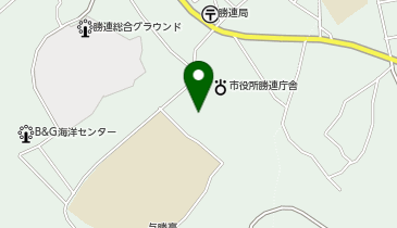 うるま市役所勝連出張所の地図画像