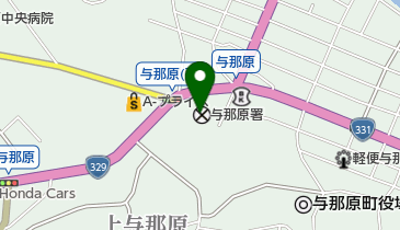 与那原警察署の地図画像