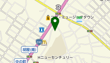 コザ年金事務所の地図画像