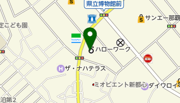 ハローワーク那覇の地図画像