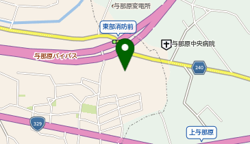 東部消防組合消防本部消防署の地図画像