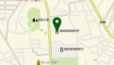 那覇地方裁判所の地図画像