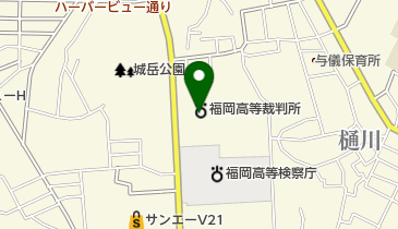 那覇簡易裁判所の地図画像