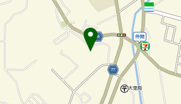 南城市立図書館大里分館の地図画像