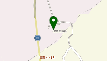 恩納村斎場の地図画像