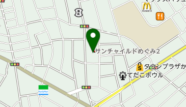 沖縄海邦銀行浦添支店の地図画像