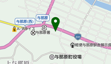 沖縄銀行与那原支店の地図画像