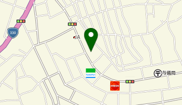 沖縄銀行与儀支店の地図画像