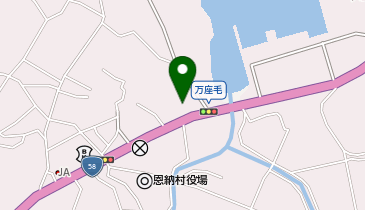 JAおきなわ恩納支店の地図画像