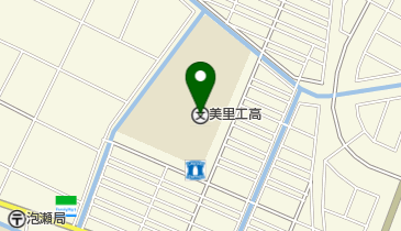 沖縄県立美里工業高校の地図画像