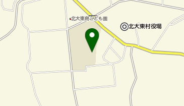 北大東村立北大東中学校の地図画像