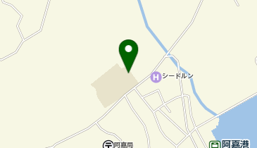 座間味村立阿嘉中学校の地図画像