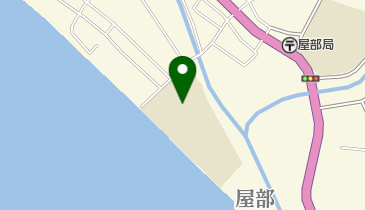 名護市立屋部中学校の地図画像