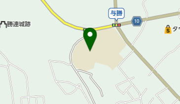 うるま市立与勝中学校の地図画像