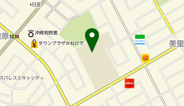 沖縄市立宮里中学校の地図画像