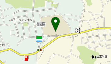 北谷町立北谷中学校の地図画像