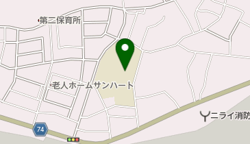 嘉手納町立屋良小学校の地図画像