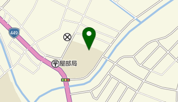 名護市立屋部小学校の地図画像