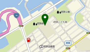 那覇市立若狭小学校の地図画像