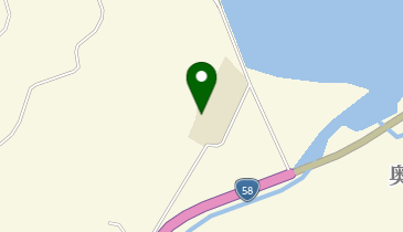 国頭村立奥小学校の地図画像