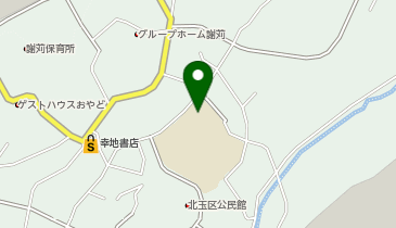 北谷町立北玉幼稚園の地図画像