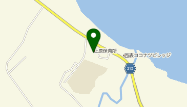 竹富町立うえはら幼稚園の地図画像