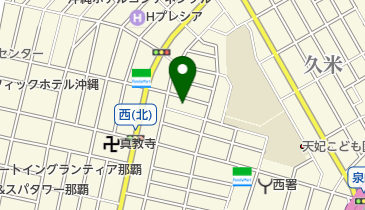沖縄調理師専門学校の地図画像
