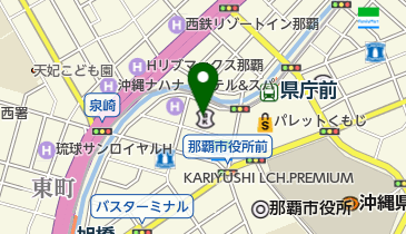 沖縄ビジネス外語学院の地図画像
