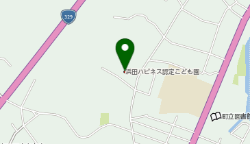 浜田ハピネス認定こども園の地図画像