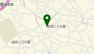 並里こども園の地図画像
