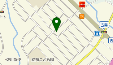 童の城保育園の地図画像