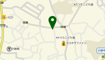 第2かぐらこども園の地図画像