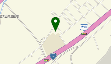 認定こども園大山こども園の地図画像